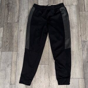 Retrofit Black Jogger Pants